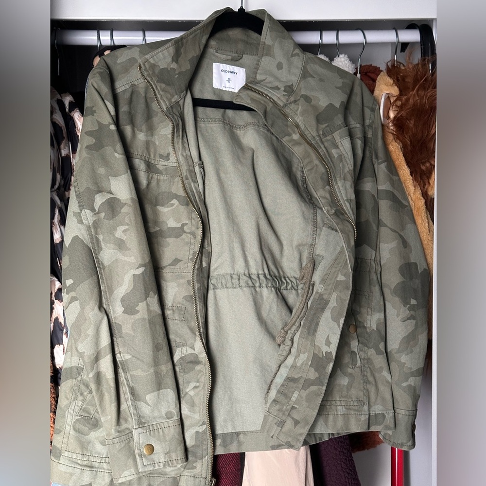 Army print jacket - Picture 3 of 3